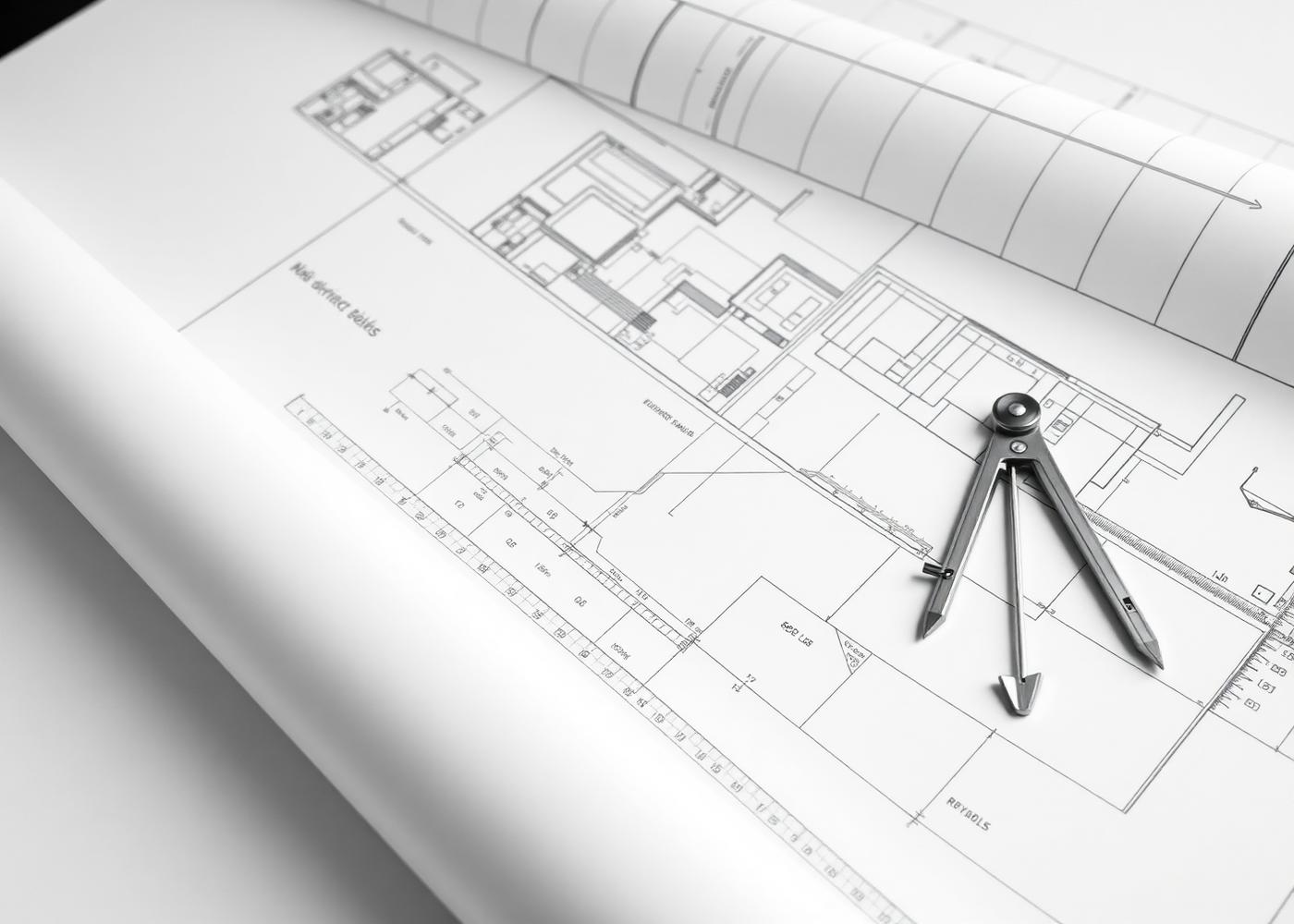 Engineering blueprints and cost estimate documentation